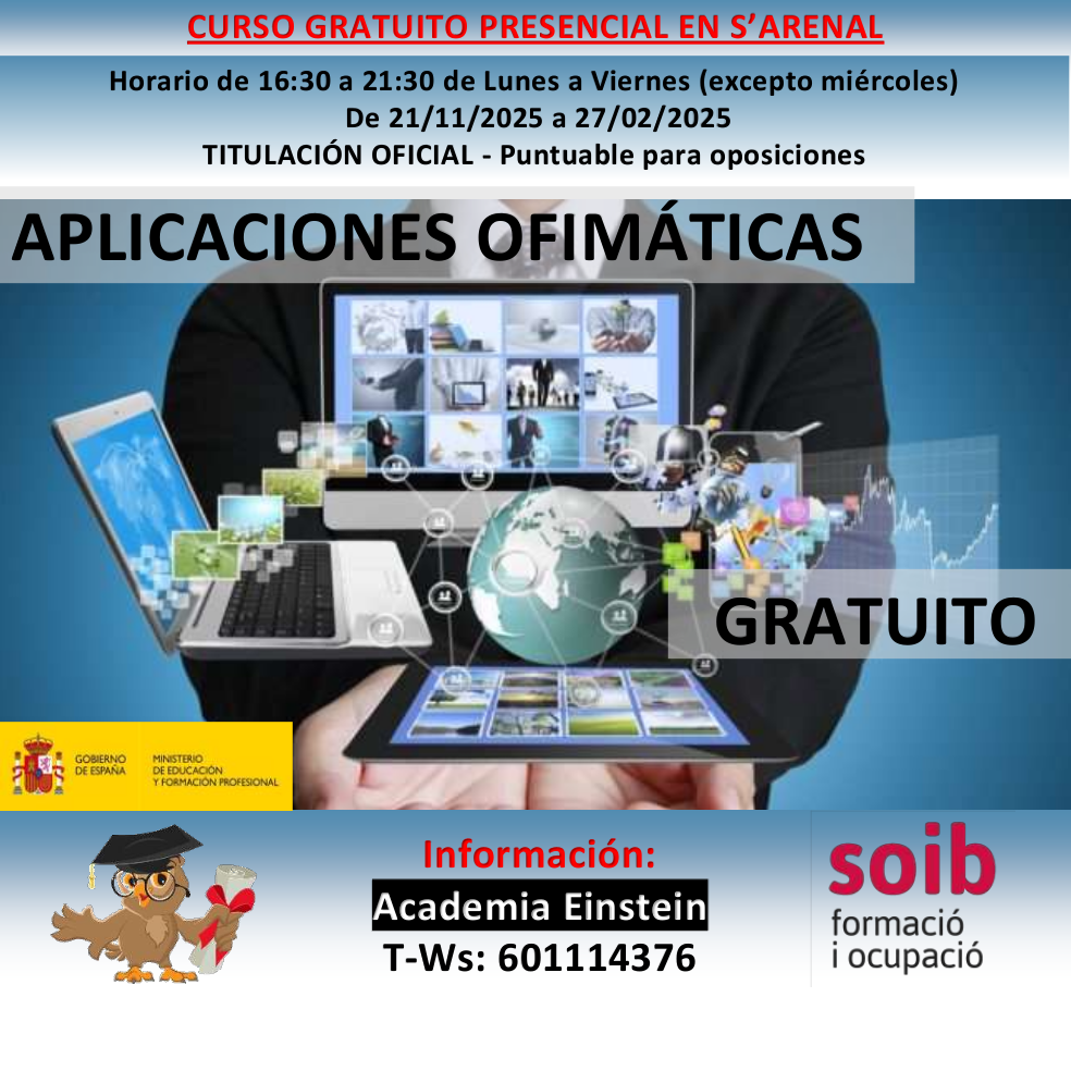 Aplicaciones Ofimáticas