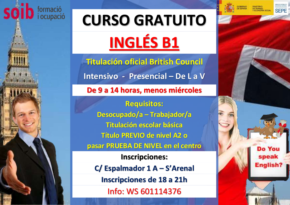 Inglés B1 2026